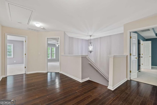 950 Mill Creek Ave, Canton, GA 30115 - spare room featuring wood finished floors and baseboards