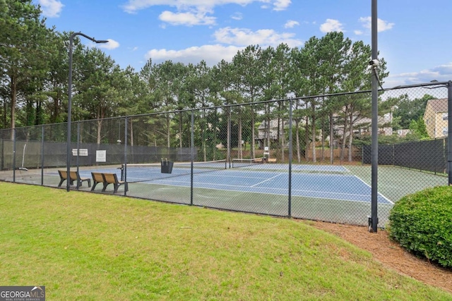 950 Mill Creek Ave, Canton, GA 30115 - view of tennis court