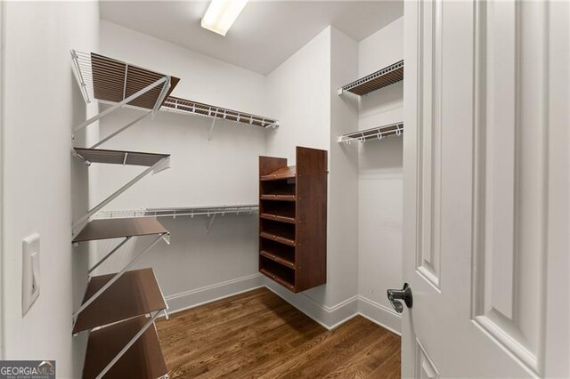 3311 Marina View Way, Gainesville, GA 30506 - spacious closet with wood finished floors