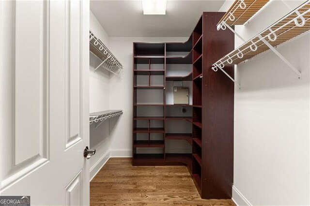 3311 Marina View Way, Gainesville, GA 30506 - spacious closet with wood finished floors
