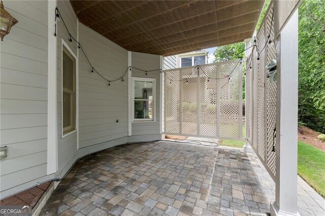 3311 Marina View Way, Gainesville, GA 30506 - view of unfurnished sunroom