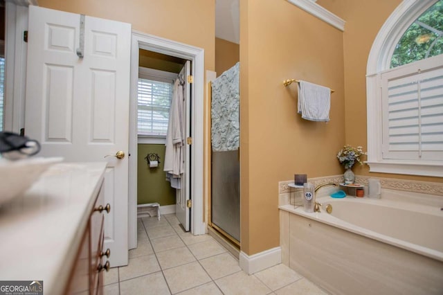 204 Pinehurst Way, Carrollton, GA 30116 - full bath featuring tile patterned flooring, plenty of natural light, and a bath