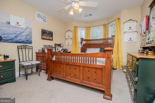 204 Pinehurst Way, Carrollton, GA 30116 - bedroom with light colored carpet and baseboards