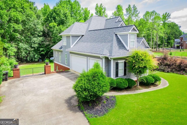 204 Pinehurst Way, Carrollton, GA 30116 - view of front of property with driveway, a garage, and roof with shingles