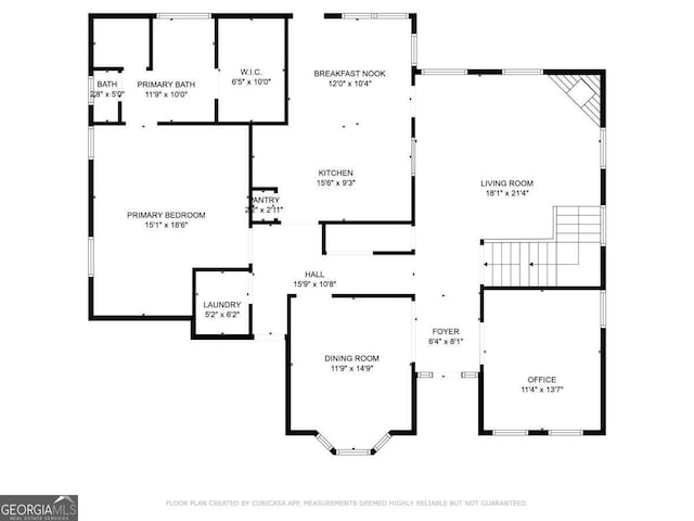 204 Pinehurst Way, Carrollton, GA 30116 - view of floor plan / room layout