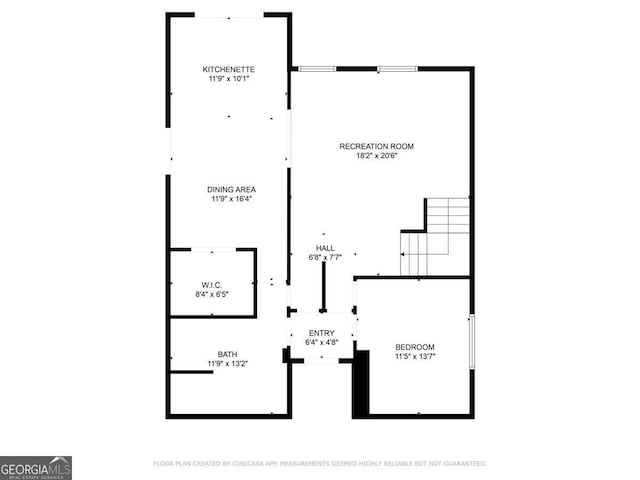 204 Pinehurst Way, Carrollton, GA 30116 - view of property floor plan