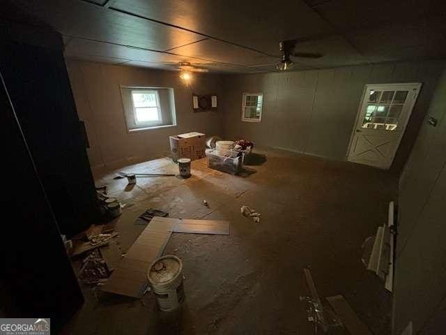 2497 Old Jackson Rd, Locust Grove, GA 30248 - spare room featuring ceiling fan