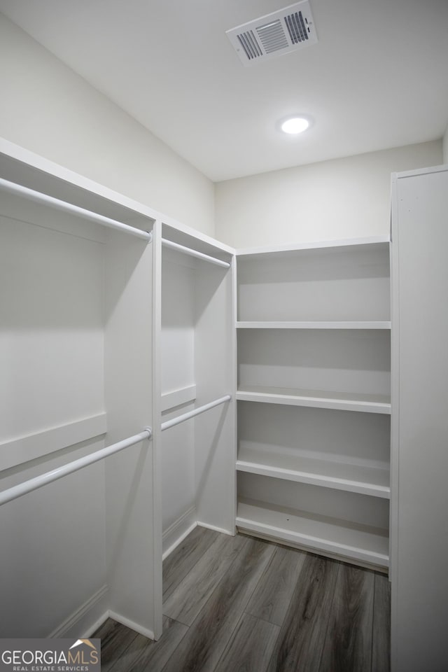 266 Patillo Rd, Jackson, GA 30233 - spacious closet with wood finished floors