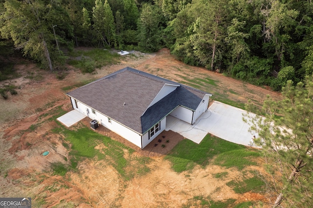266 Patillo Rd, Jackson, GA 30233 - view from above of property featuring a heavily wooded area