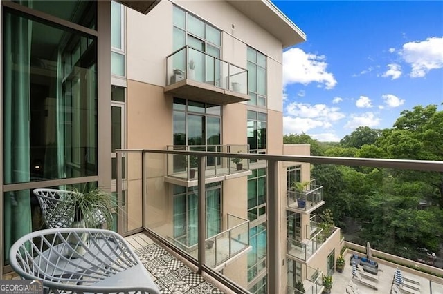 905 Juniper St NE Unit 701, Atlanta, GA 30309 - view of balcony