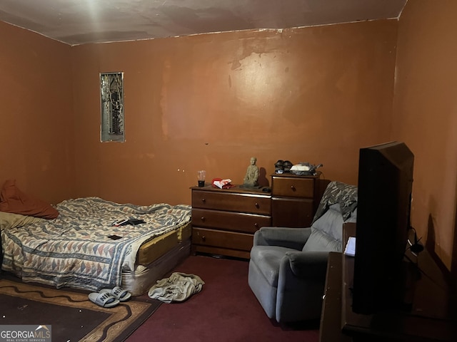 318 N St, Thomaston, GA 30286 - bedroom featuring dark carpet