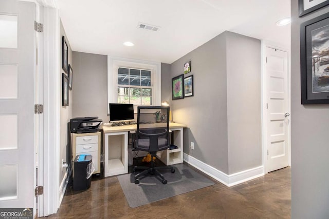 1379 Cambridge Ct NE, Brookhaven, GA 30319 - office space featuring concrete flooring and recessed lighting