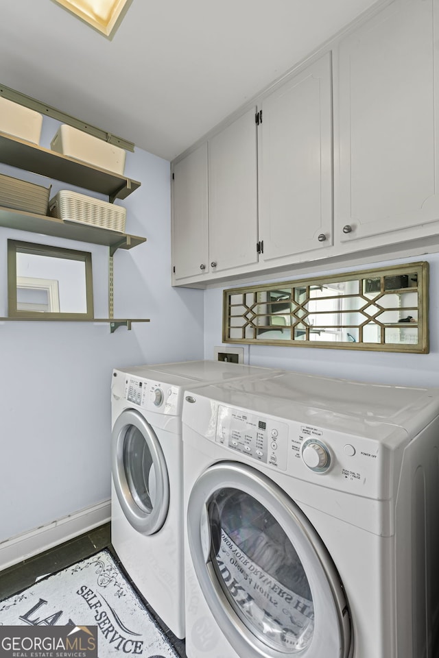 3648 Sope Creek Farm SE, Marietta, GA 30067 - laundry area featuring cabinet space and independent washer and dryer