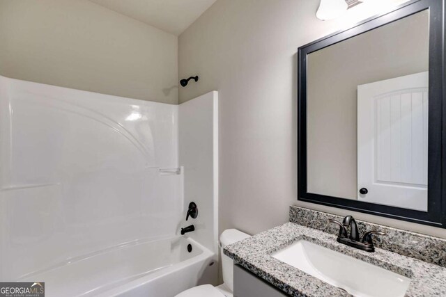 TRACT3 Grogan Rd, Buchanan, GA 30113 - full bathroom featuring vanity and bathtub / shower combination
