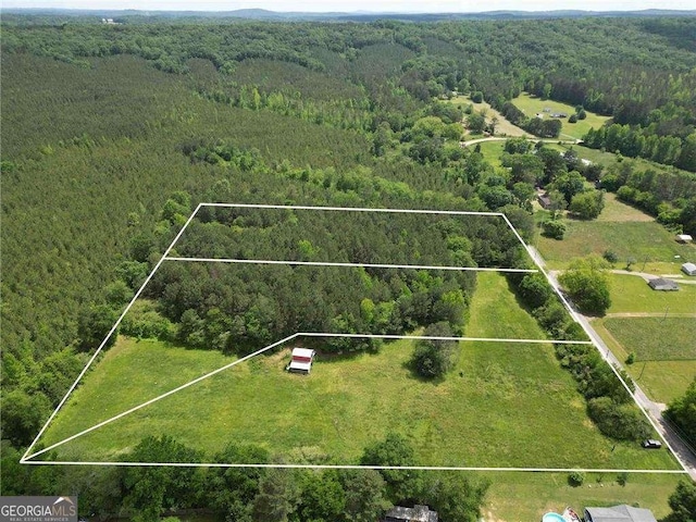TRACT3 Grogan Rd, Buchanan, GA 30113 - aerial overview of property's location with property parcel outlined