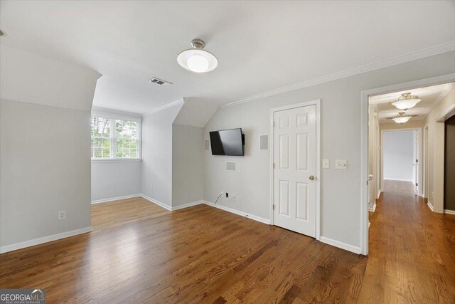133 N Wellington, Macon, GA 31210 - bonus room with wood finished floors and lofted ceiling