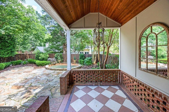 133 N Wellington, Macon, GA 31210 - fenced backyard featuring a patio