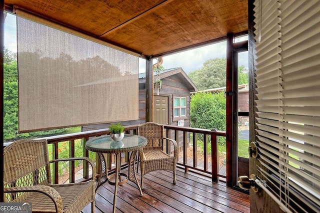 41 Wilderness Ct, Blairsville, GA 30512 - view of wooden terrace