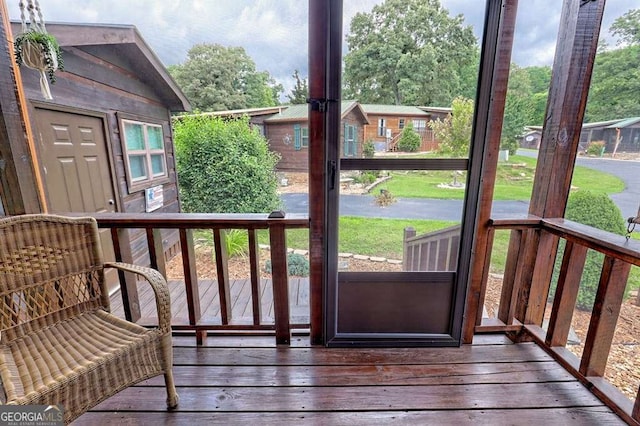 41 Wilderness Ct, Blairsville, GA 30512 - view of deck