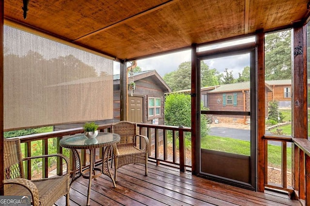 41 Wilderness Ct, Blairsville, GA 30512 - view of sunroom