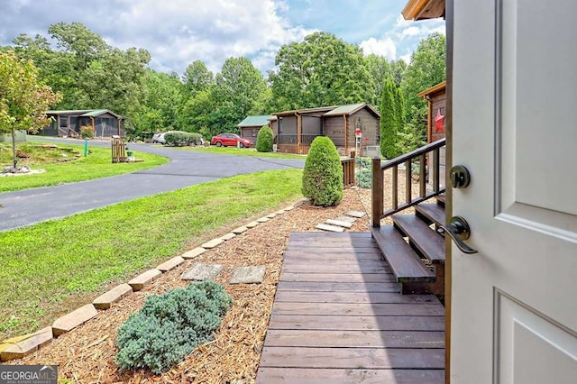 41 Wilderness Ct, Blairsville, GA 30512 - deck with a lawn