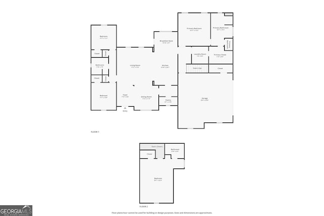 19 Honeysuckle Dr, Claxton, GA 30417 - view of floor plan / room layout
