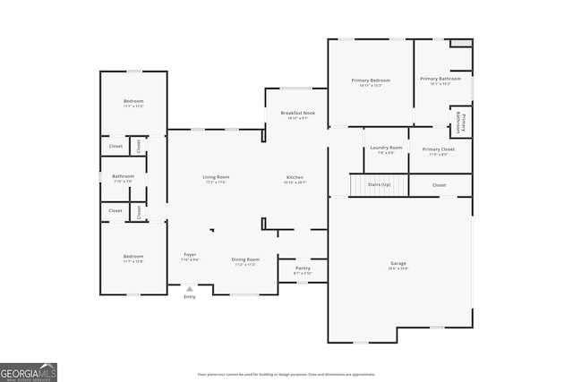 19 Honeysuckle Dr, Claxton, GA 30417 - view of room layout