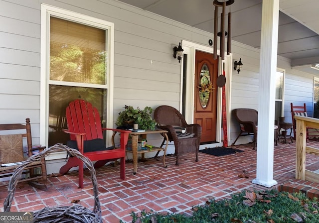 104 Bowers Cir, Blairsville, GA 30512 - view of porch