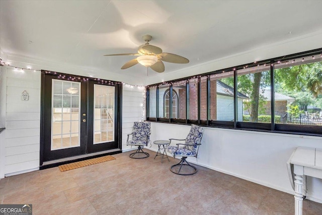 116 Overlook Bnd, Kingsland, GA 31548 - sunroom featuring french doors
