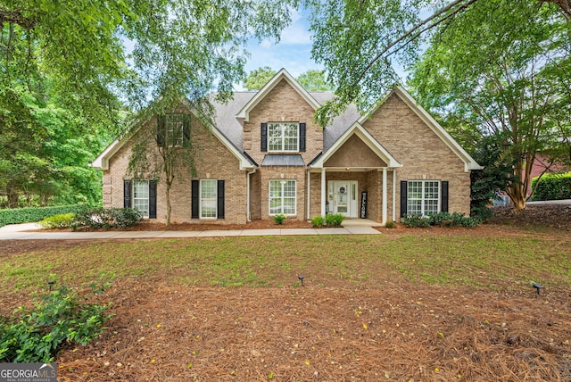 595 Mcgarity Dr, Mcdonough, GA 30252 - view of front of home with brick siding