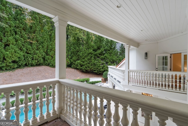 3401 Stillhouse Rd SE, Atlanta, GA 30339 - wooden deck with an outdoor pool