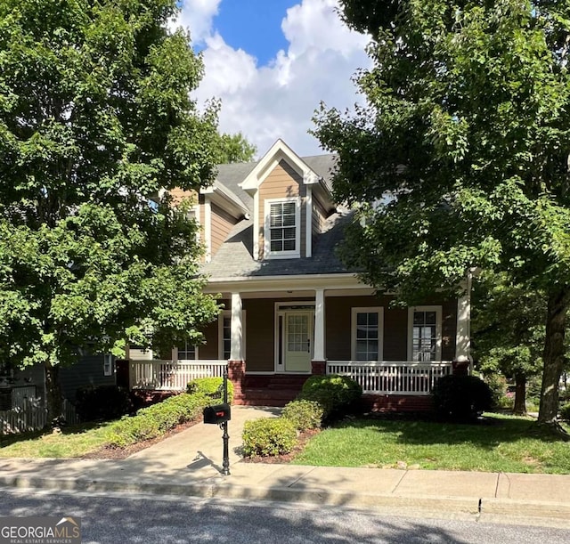 2165 Parkview Run NW, Atlanta, GA 30318 - view of front facade with covered porch