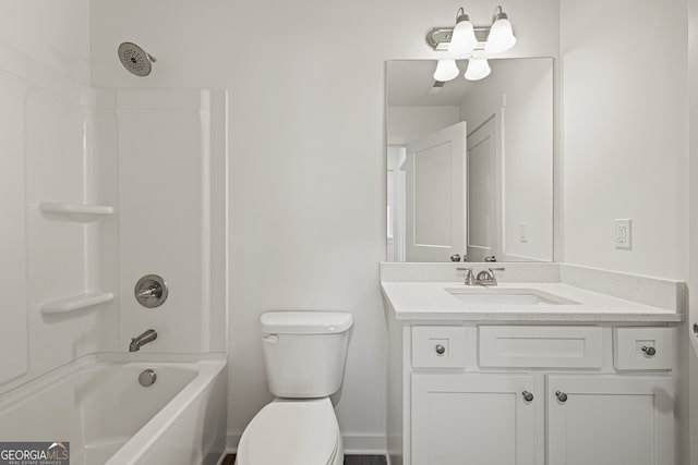 1313 Pj E Rd, Covington, GA 30014 - bathroom with vanity and shower / washtub combination
