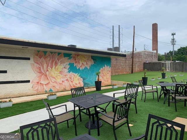 2367 Cascade Rd SW Unit B7, Atlanta, GA 30311 - view of patio with outdoor dining area