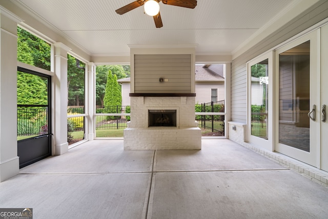 10580 Grandview Sq, Johns Creek, GA 30097 - view of unfurnished sunroom