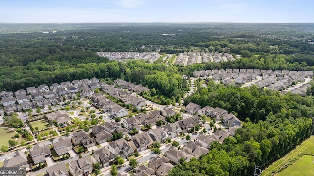10580 Grandview Sq, Johns Creek, GA 30097 - aerial view of property and surrounding area with nearby suburban area