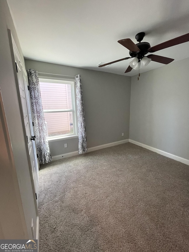 113 Sourwood Ln, Warner Robins, GA 31093 - unfurnished room featuring a ceiling fan and carpet floors
