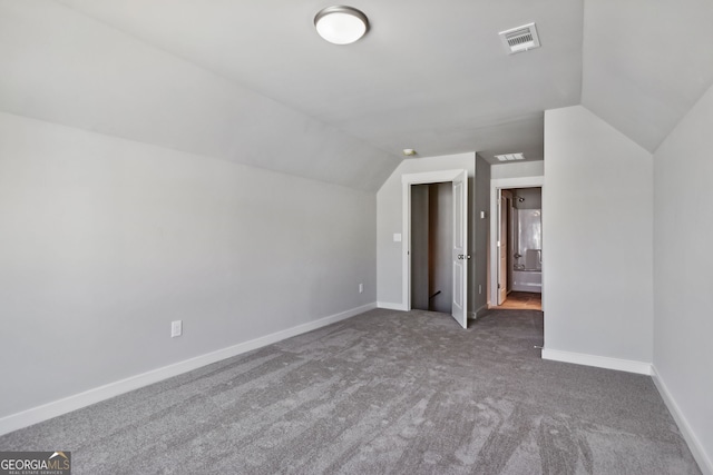 4601 Blacksmith Ln, Jefferson, GA 30549 - bonus room featuring carpet floors and lofted ceiling