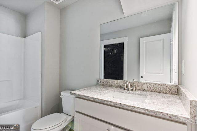 4601 Blacksmith Ln, Jefferson, GA 30549 - bathroom featuring vanity and shower / bathtub combination