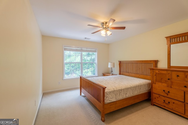 2940 Bentbill Xing, Cumming, GA 30041 - carpeted bedroom featuring baseboards and ceiling fan