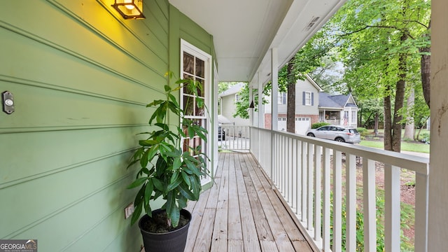 3627 Spring Meadow Ct, Acworth, GA 30101 - porch featuring a residential view