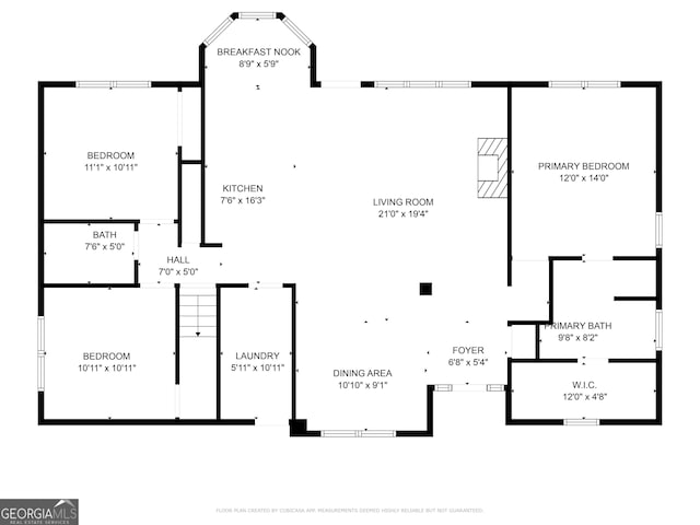 491 Brickleberry Rdg, Athens, GA 30605 - view of floor plan / room layout