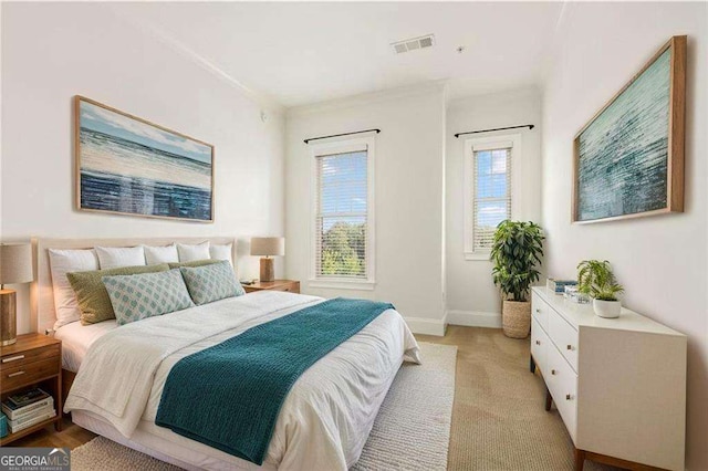 3635 E Paces Cir NE Unit 1405, Atlanta, GA 30326 - bedroom featuring baseboards and light colored carpet