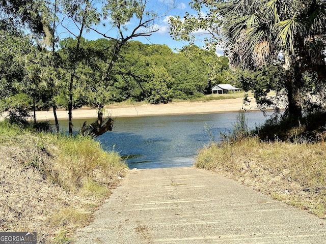 226 Cherokee Rd, Glenwood, GA 30428 - water view featuring a boat ramp