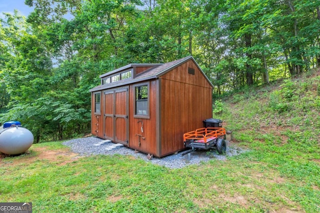 2357 Haven Heights Rd, Hiawassee, GA 30546 - view of shed