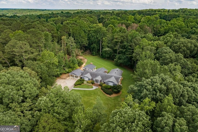 1060 Woodhollow Ln, Athens, GA 30606 - view of property location with a heavily wooded area
