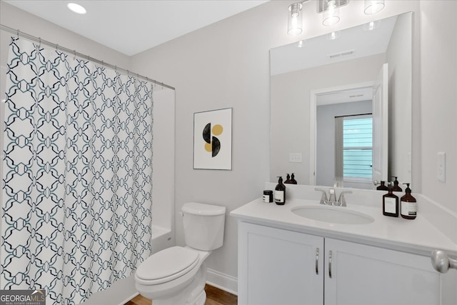 550 Azalea Xing, Dallas, GA 30132 - bathroom with vanity and shower / bathtub combination with curtain