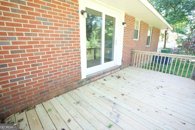 5530 Perry Ave, Columbus, GA 31909 - view of wooden terrace