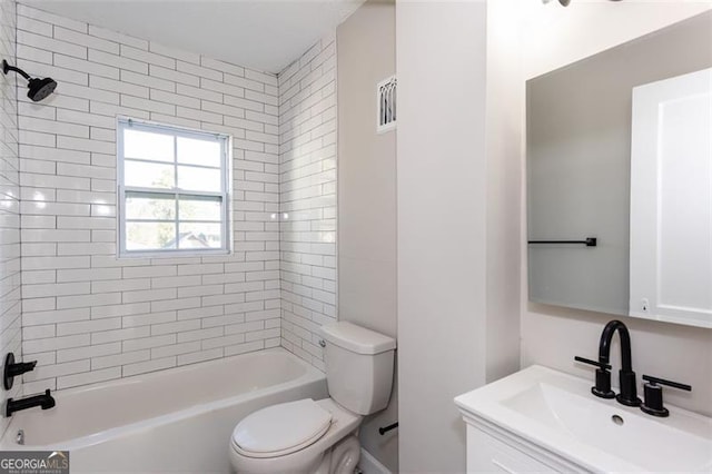 469 Mellview Ave, Atlanta, GA 30310 - bathroom featuring vanity and shower / bath combination