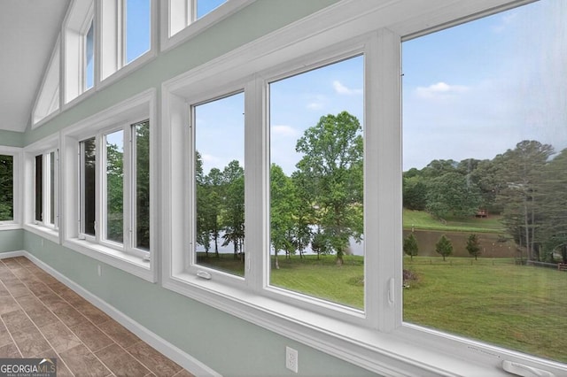 67 Mcnelley Dr, Morganton, GA 30560 - unfurnished sunroom featuring baseboards
